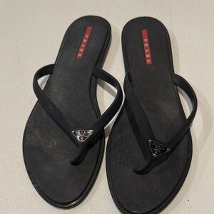 Prada Women's Black Sandals